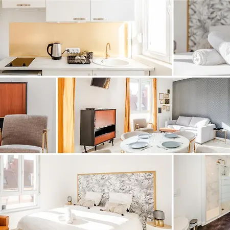 Retro Chic - Centre-ville - Premium Apartamento Calais